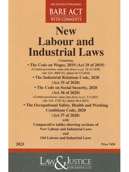 New Labour And Industrial Laws LABOUR LAW REPORTER